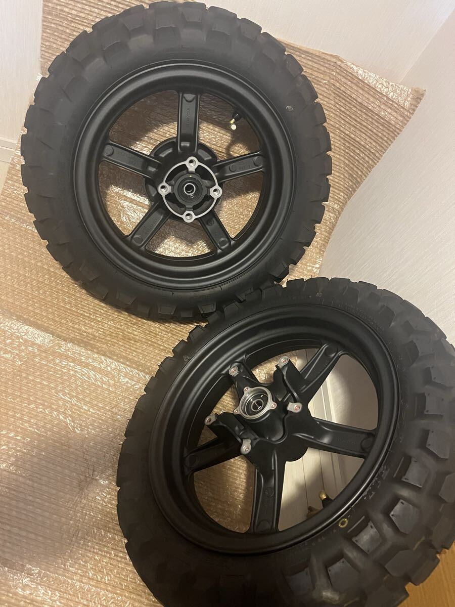 グロム ホイール セット ホンダ 前後ホイール JC92_画像2