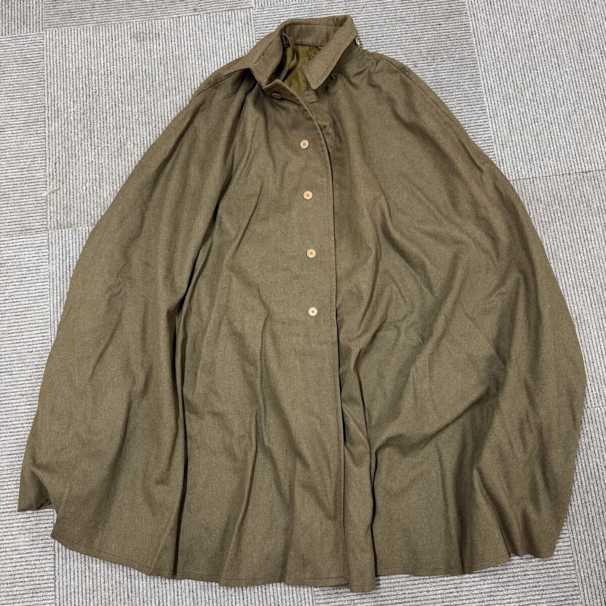 旧日本軍 軍服 外套 マント 制服 ミリタリー 大日本帝国 当時物 _画像1