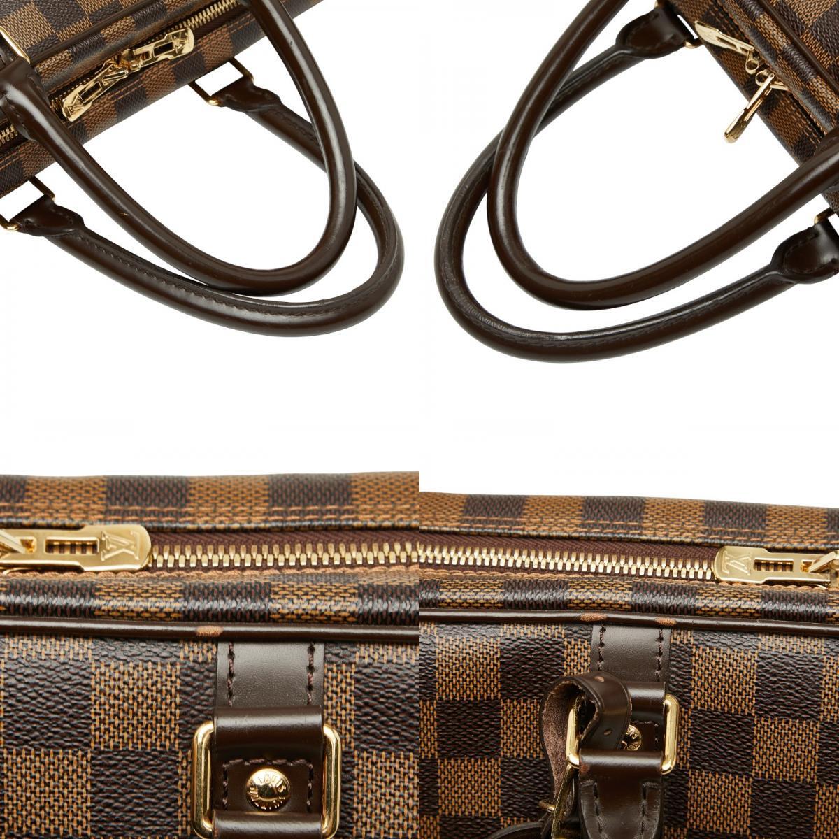  Louis Vuitton Damier poruto при . man Voyage портфель портфель N41124 Brown PVC LOUIS VUITTON [ б/у ]