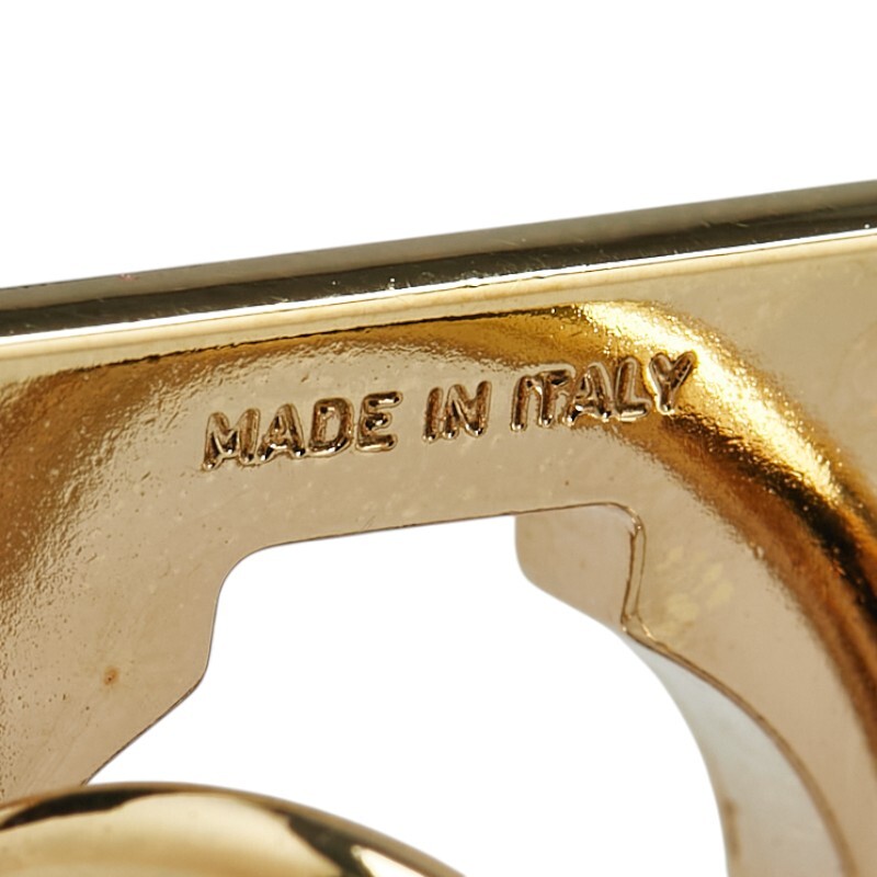  Salvatore Ferragamo gun chi-ni шарф кольцо Gold металлизированный женский Salvatore Ferragamo [ б/у ]