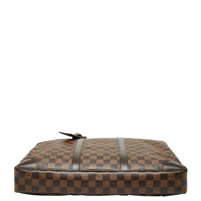  Louis Vuitton Damier poruto при . man Voyage портфель портфель N41124 Brown PVC LOUIS VUITTON [ б/у ]