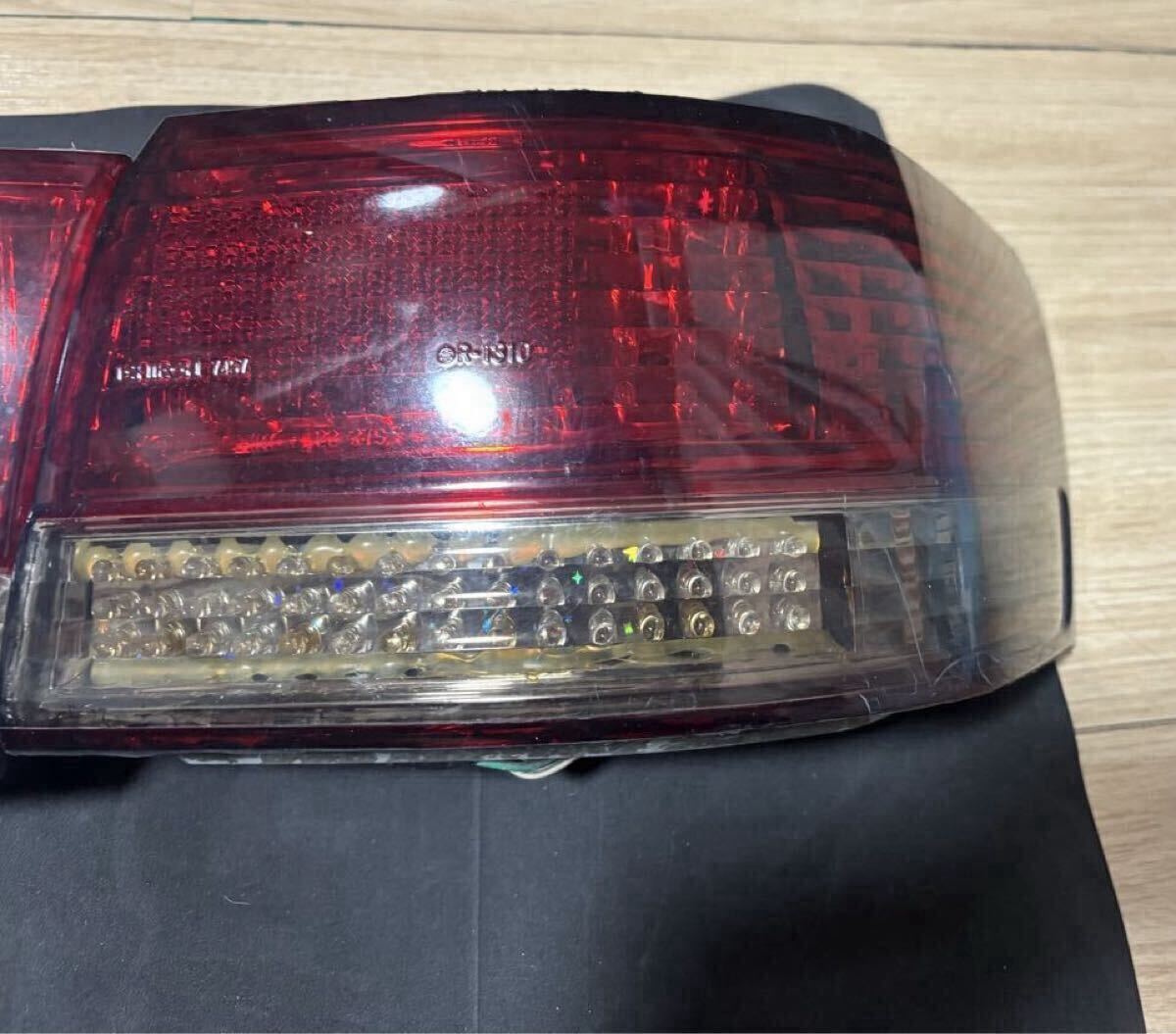 トヨタ純正加工 JZX100 GX100 マークII フルLEDテール スモーク センターガーニッシュ付 1JZ マークII _画像6
