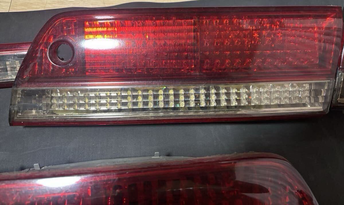 トヨタ純正加工 JZX100 GX100 マークII フルLEDテール スモーク センターガーニッシュ付 1JZ マークII _画像5