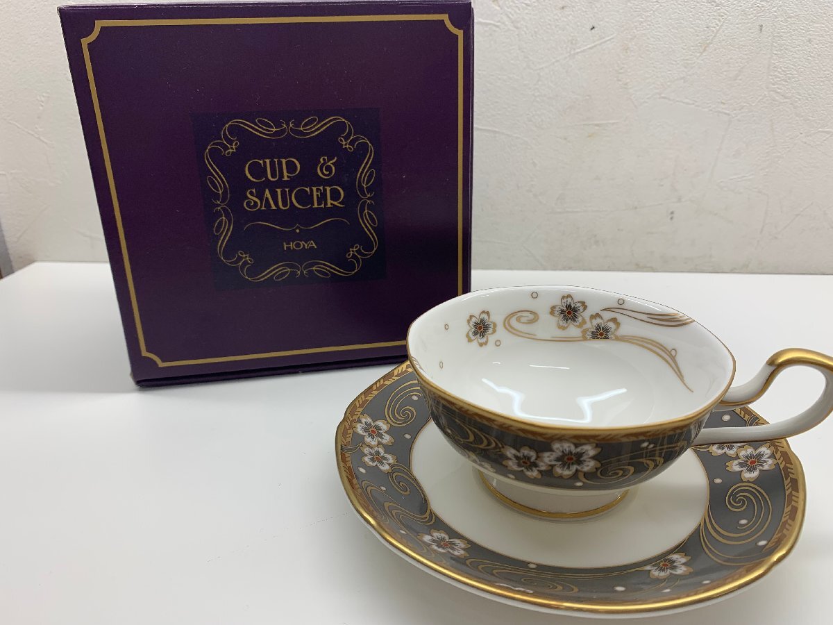 HOYA ホヤ カップ&ソーサー 5セット_画像5