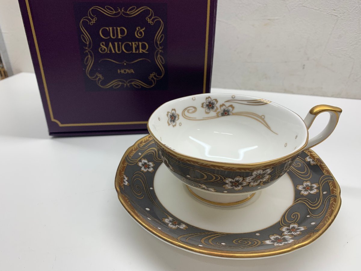 HOYA ホヤ カップ&ソーサー 5セット_画像3