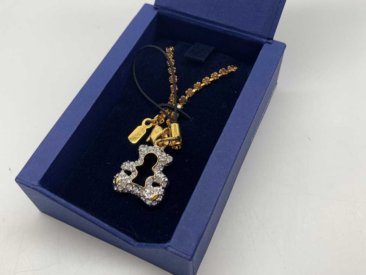 Swarovski スワロフスキー ストラップ クマ 箱付き_画像1