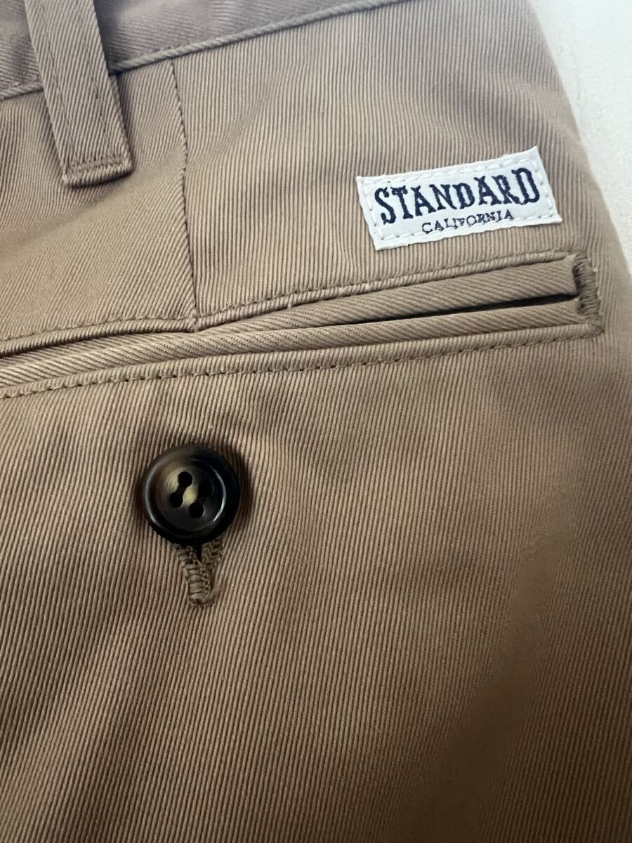 1円スタート 売り切り STANDARDCALIFORNIA スタンダードカリフォルニア チノパン 綿パン_画像3