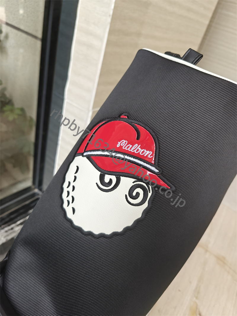 新型 MALBON GOLF スタンドバッグ  キャディバッグ ダブルフードカバー ゴルフレット●RH119_画像9