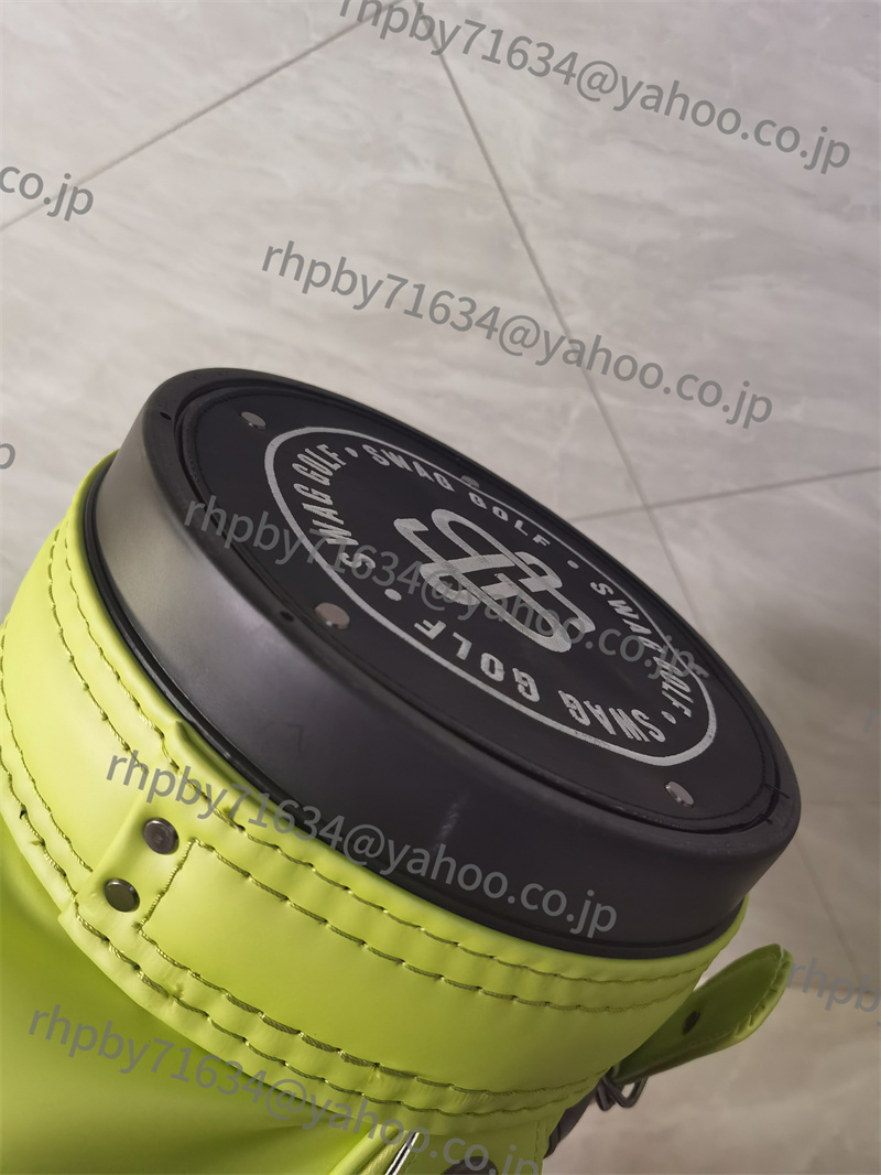 【未使用】Golf Bag SWAG キャディーバック PU レザー スタンドバッグ　 男女兼用 ゴルフバッグ●RH013_画像4