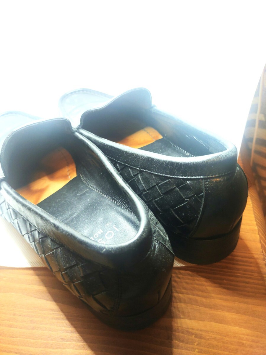 JOSEPH HOMME 靴 レザーシューズ ローファー スリッポン メンズ 黒 25cm 【動作確認品】 _画像4