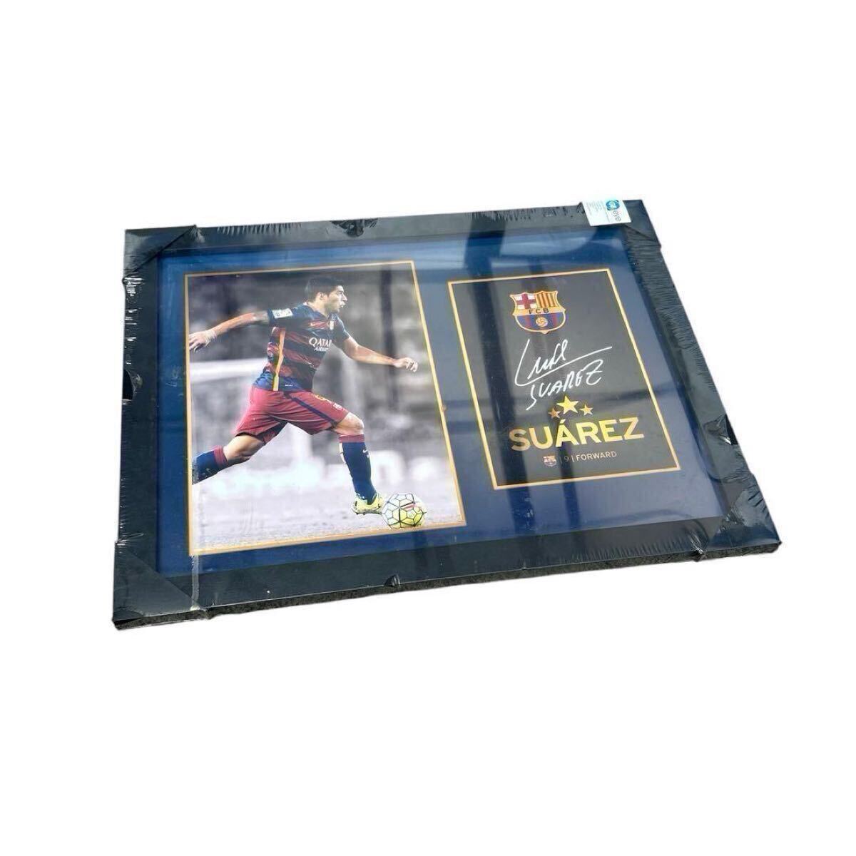 NIKE 15-16 Barcelona форма #9 Lewis sa отсутствует + нераспечатанный Barcelona официальный sa Info to рама комплект MSN Messhi