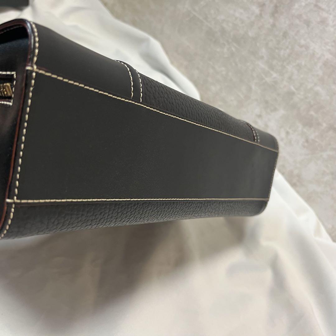 【未使用品】PELLE BORSA ペレボルサ　レザー　ショルダーバッグ_画像6