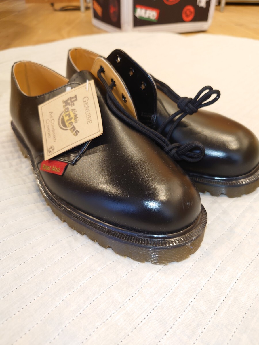 dead Британия производства Dr. Martens Dr. Martens 3 отверстие Gibson post man обувь ROYAL MAIL Royal mail поставка товара 1993 год производства? размер UK8