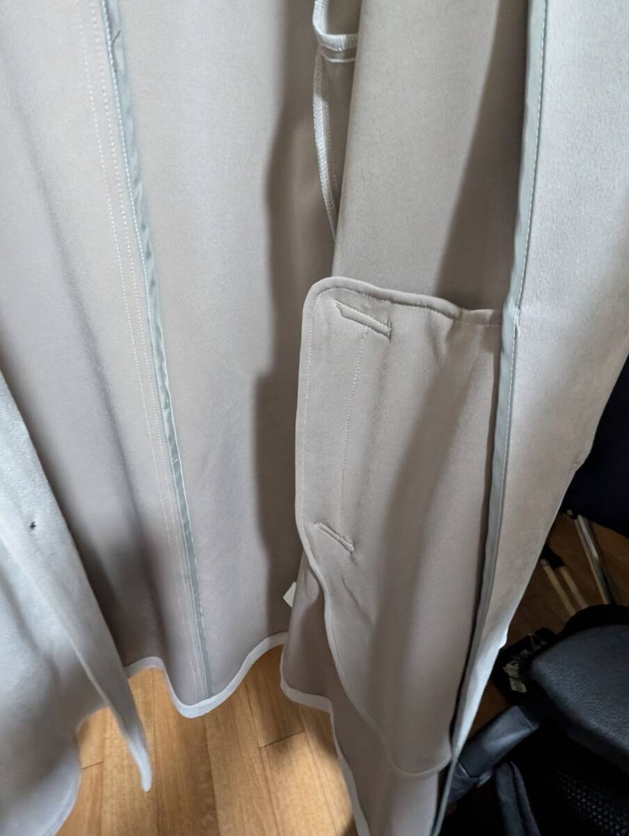 【未使用未着用】ABAHOUSE GRAY　ネオスエード チェスターコート Sz.L（48）　メンズ グレージュ_画像7
