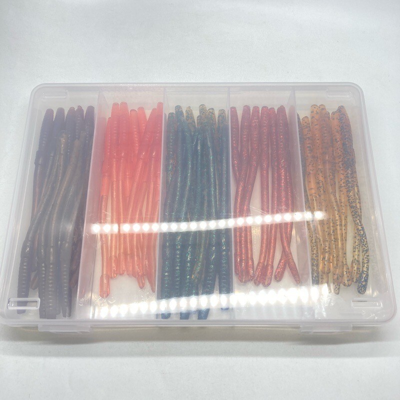 815909 アクションエアテール ワーム 6インチクラス お徳用 ５４本 #カラーアソート ACTION AIRTAIL WORM プロズファクトリー オールド品_画像5