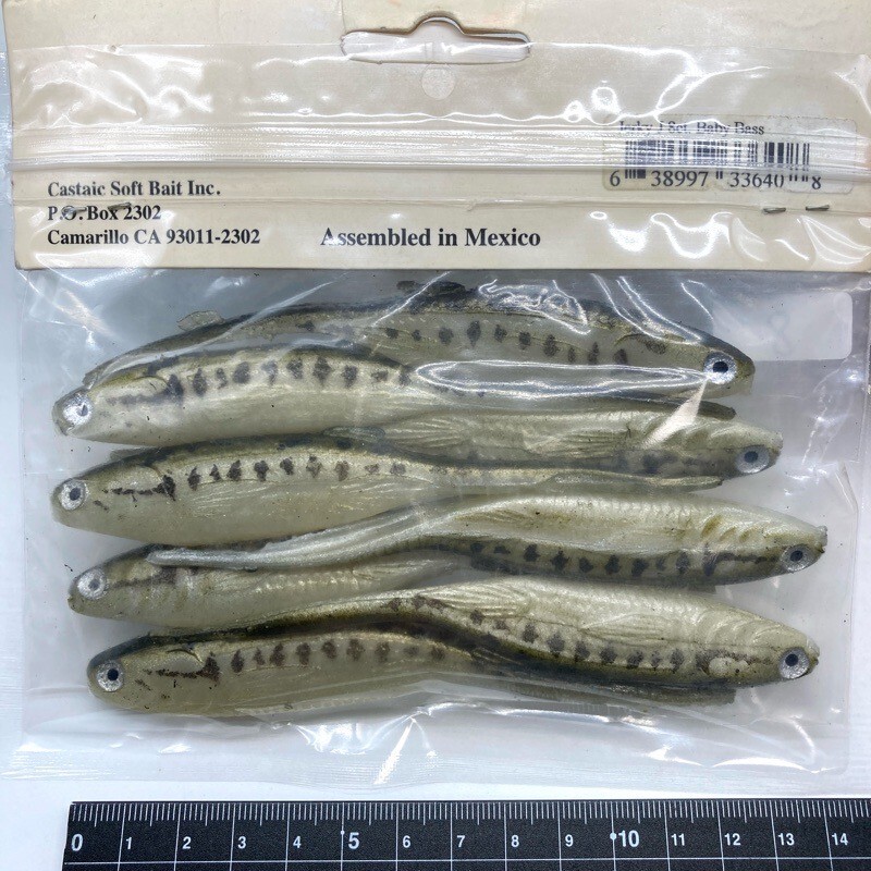 816146 新品 キャスティーク ジャーキーＪ5インチクラス ８本 Castaic バス釣り ソルトにも→ヒラメ ハタ アイナメ マゴチ ソイ_画像2