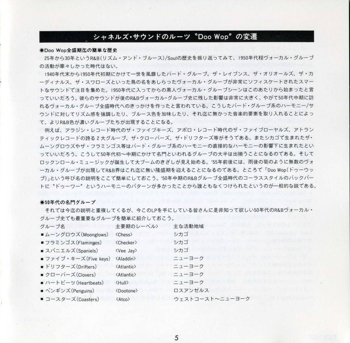 シャネルズ★Mr.BLACK_画像5