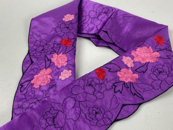 ▼三作▼新品即決　刺繍半衿　M3_画像2