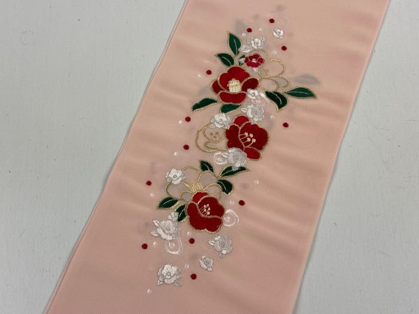 ▼三作▼テイジン　ラミエール　刺繍半衿　日本製　K29_画像3