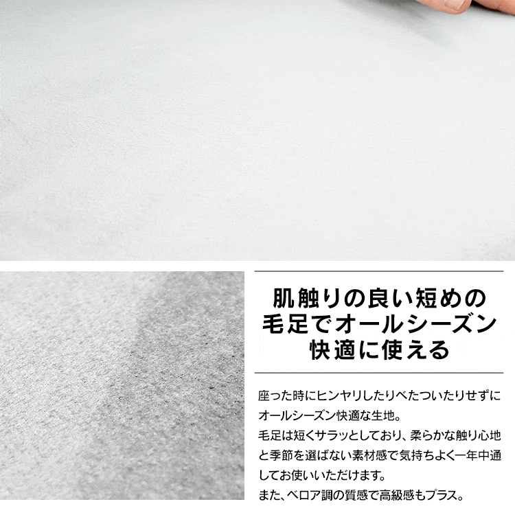 【グレー丸型】クッション 四角 カバー付き 座布団 極厚 低反発 高反発 2層構造 フロアクッション スクエア北歐 モダン ウレタン 椅子