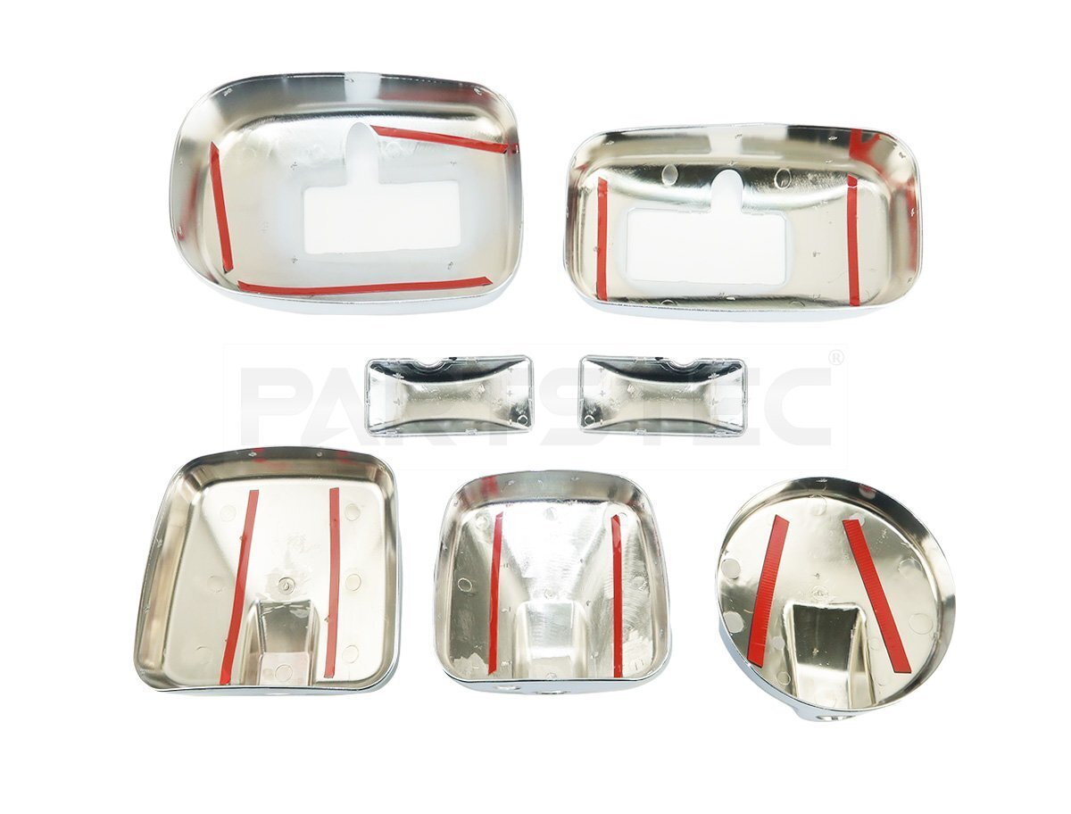 saec 17 Profia обогреватель есть боковой вспомогательное зеркало машина металлизированный 7 позиций комплект приклеивание простой установка грузовик украшать / 147-376 NF*