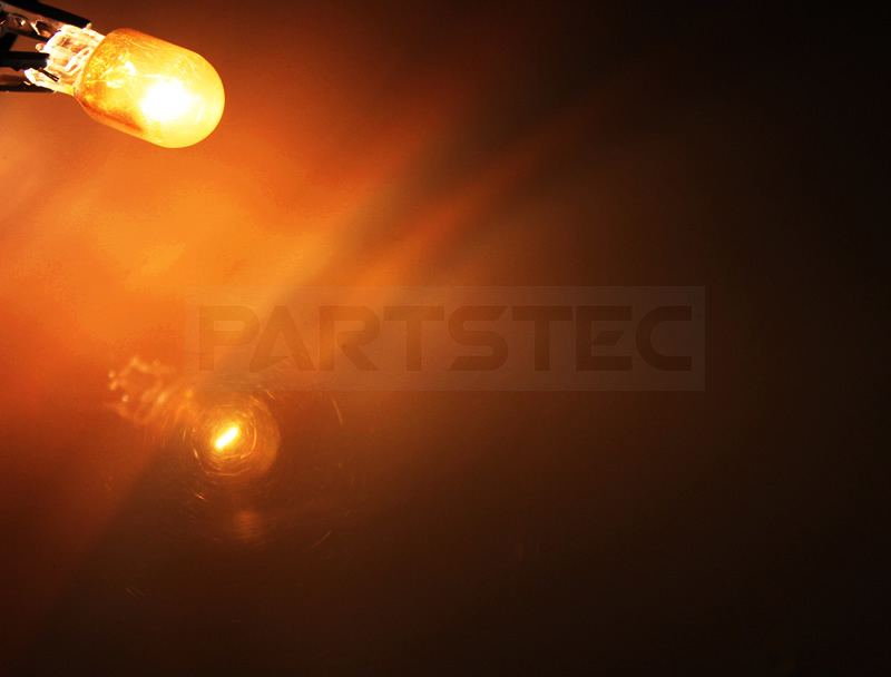 T20 シングル ピンチ部違い クロームバルブ アンバー 4個セット 【 クロームを抑えた仕様 】ステルス球 ウインカー / 147-125×4 NG*_画像4