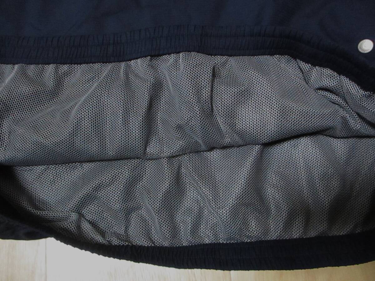 美品・ルコック　ゴルフ・袖取り外し可能ウインドプルオーバー・紺色・サイズLL_画像5