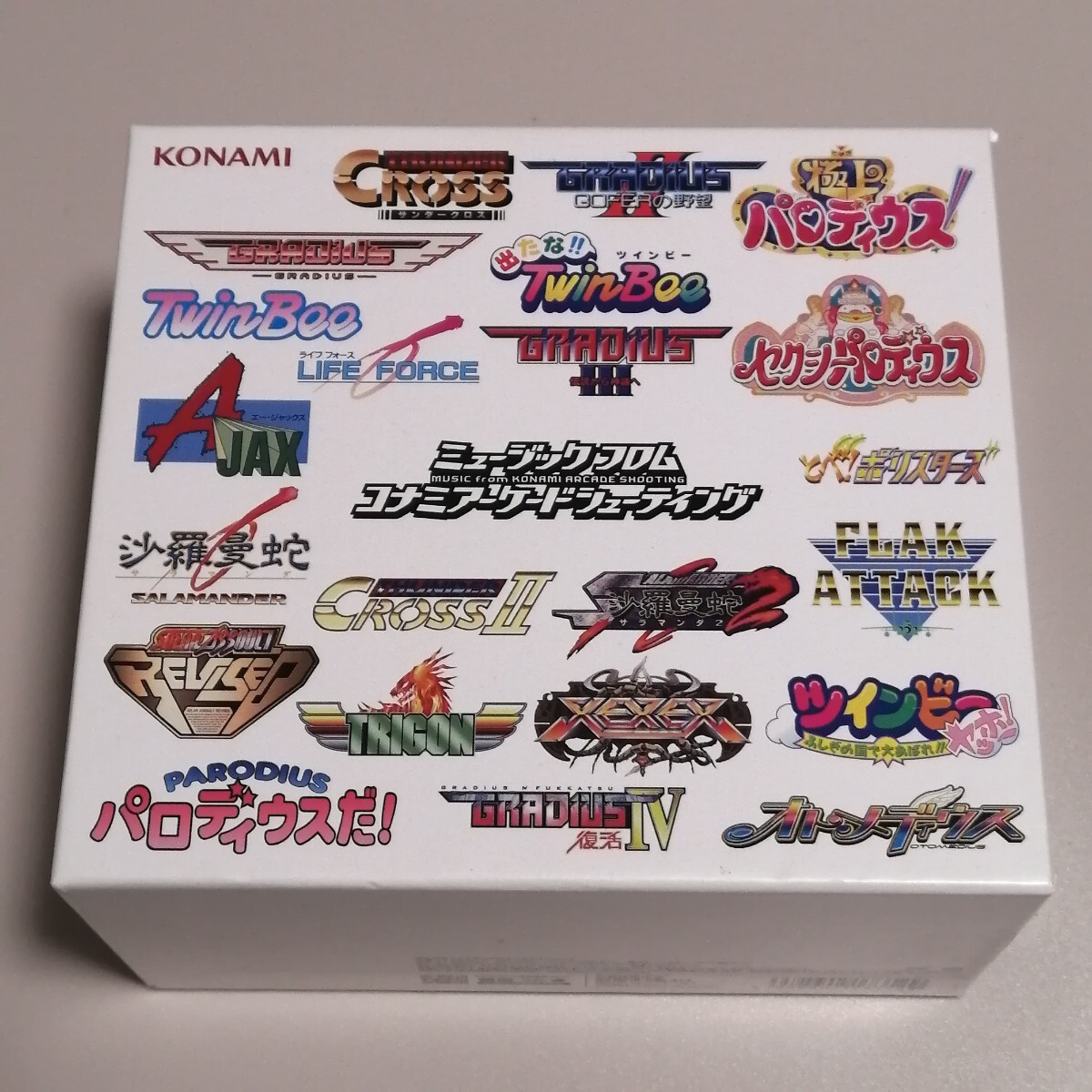 ミュージック フロム コナミアーケードシューティング CD サウンドトラック ゲームミュージック_画像1