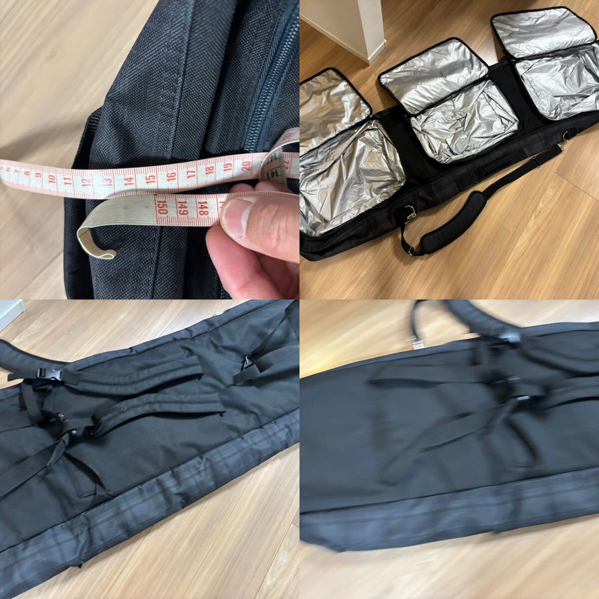 ★送料無料・未使用★お洒落　バックスポット　スノーボードケース オールインワン 3WAY _画像10