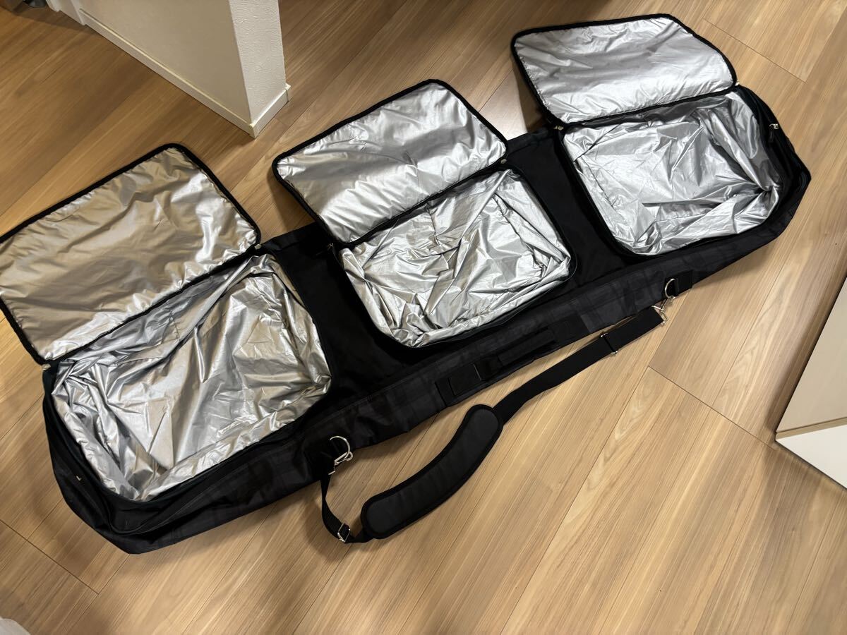 ★送料無料・未使用★お洒落　バックスポット　スノーボードケース オールインワン 3WAY _画像9