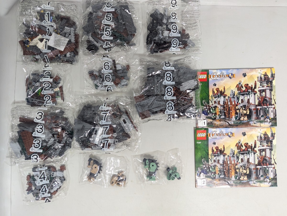 ■希少 未組立 LEGO レゴ 7097 キャッスル しにがみ大王の城 Castle ■_画像2