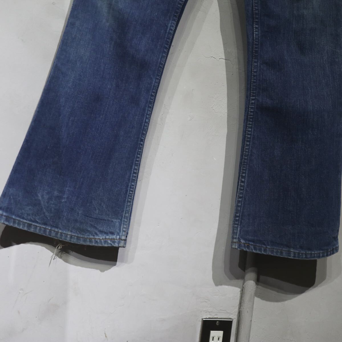 【即決】70s Levi's 646 リーバイス フレア ブーツカット デニムパンツ ジーンズ オレンジタブ USA アメリカ製 古着 ヴィンテージ W34_画像5