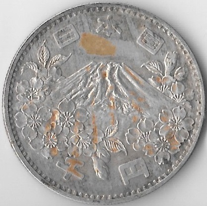 1964年東京オリンピック1000円銀貨_画像2