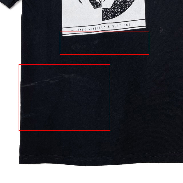 売切り【正規新品】VOLCOM ボルコム◆半袖 Tシャツ スケート サーフ ストーンロゴ 男女兼用(S)黒 250617-B_画像6