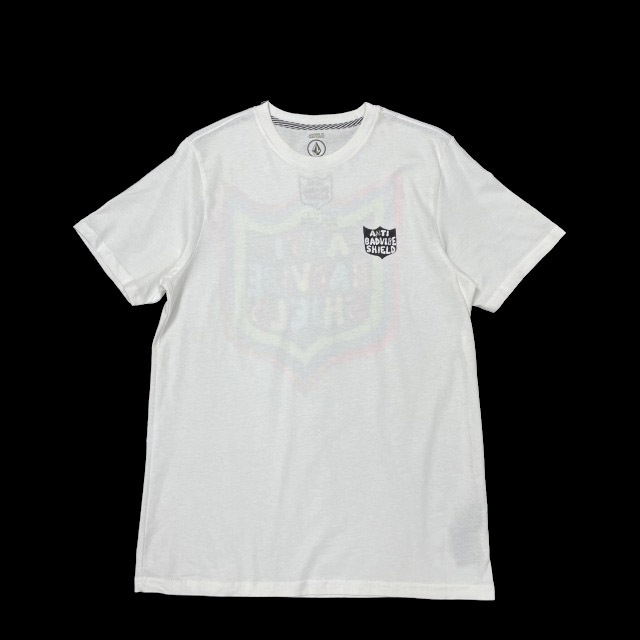 売切り【正規新品】VOLCOM ボルコム◆半袖 Tシャツ スケート サーフ ストーンロゴ バックプリント 男女兼用(S)白 250617-B_画像4