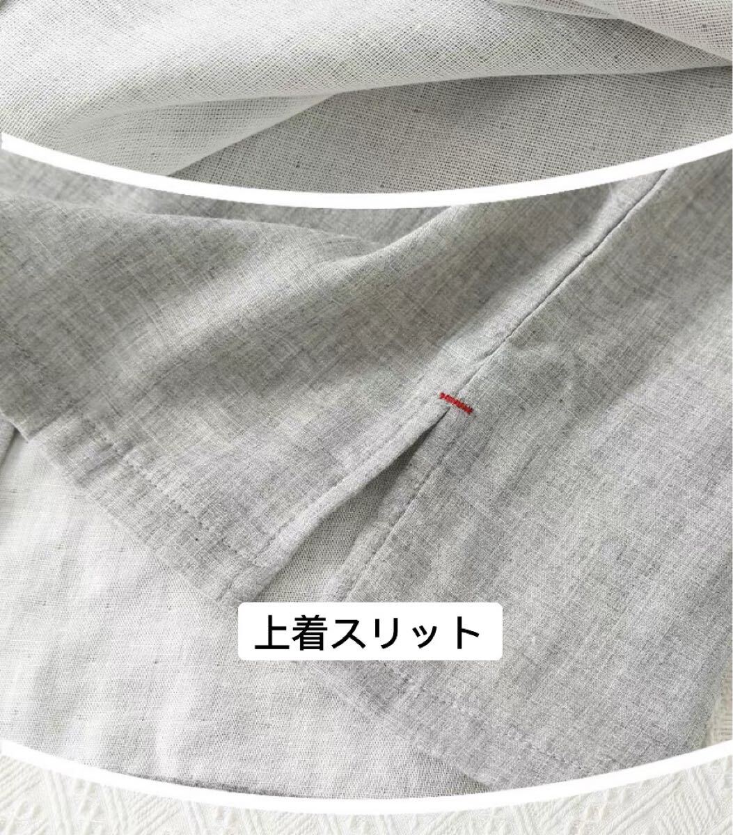パジャマXLメンズ 綿100%長袖綿ダブルガーゼ前開き上下セットルームウェア部屋着男性紳士チェック柄ネイビー入院入所介護_画像5