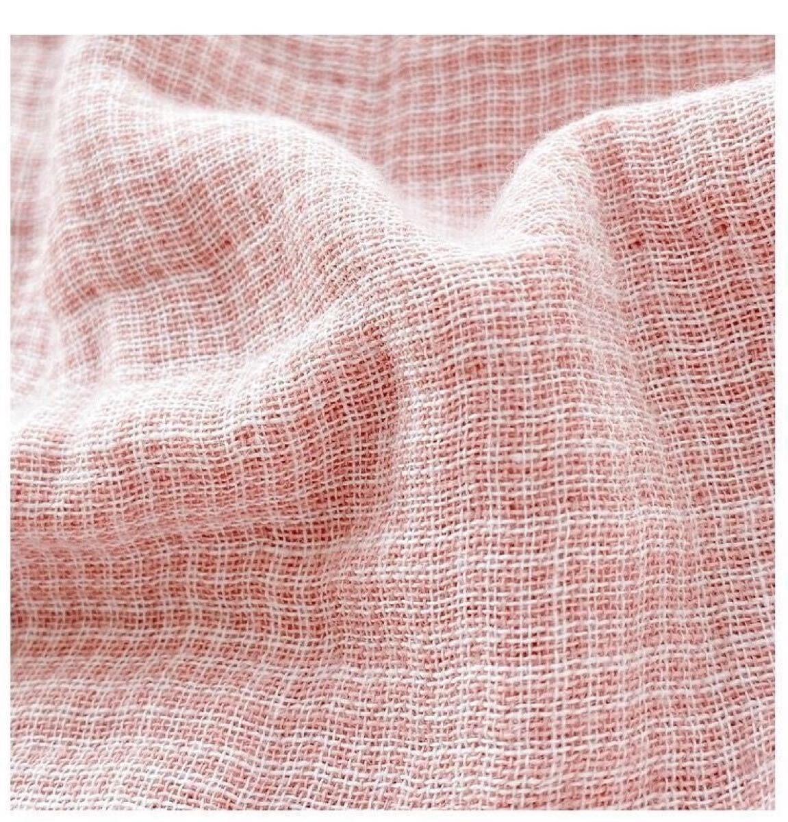 パジャマ レディース M綿100％ 4重ガーゼ 秋冬快眠パジャマ ピンク 四層ガーゼ_画像10