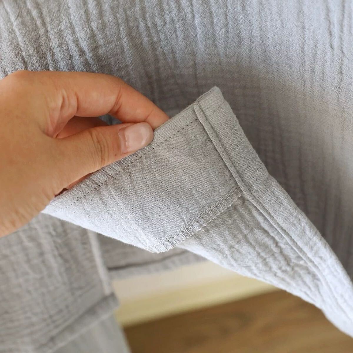 пижама мужской XL длинный рукав хлопок 100 салон одежда верх и низ в комплекте часть магазин надеты спальная одежда вентиляция удобный джентльмен входить . входить место длинные брюки застежка с планкой .. хлопок темно-синий