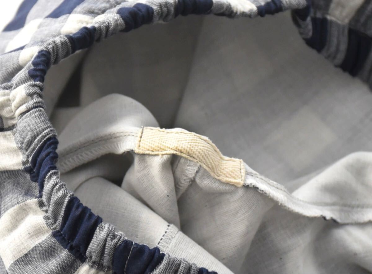 пижама L мужской хлопок 100% длинный рукав хлопок двойной марля передний открытие верх и низ в комплекте салон одежда часть магазин надеты входить . входить место мужчина джентльмен в клетку