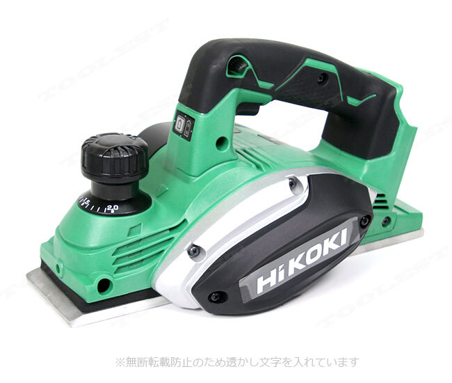 HIKOKI（ハイコーキ）18V コードレスかんな　P18DSL(NN)　本体のみ（充電池・充電器別売）_画像2