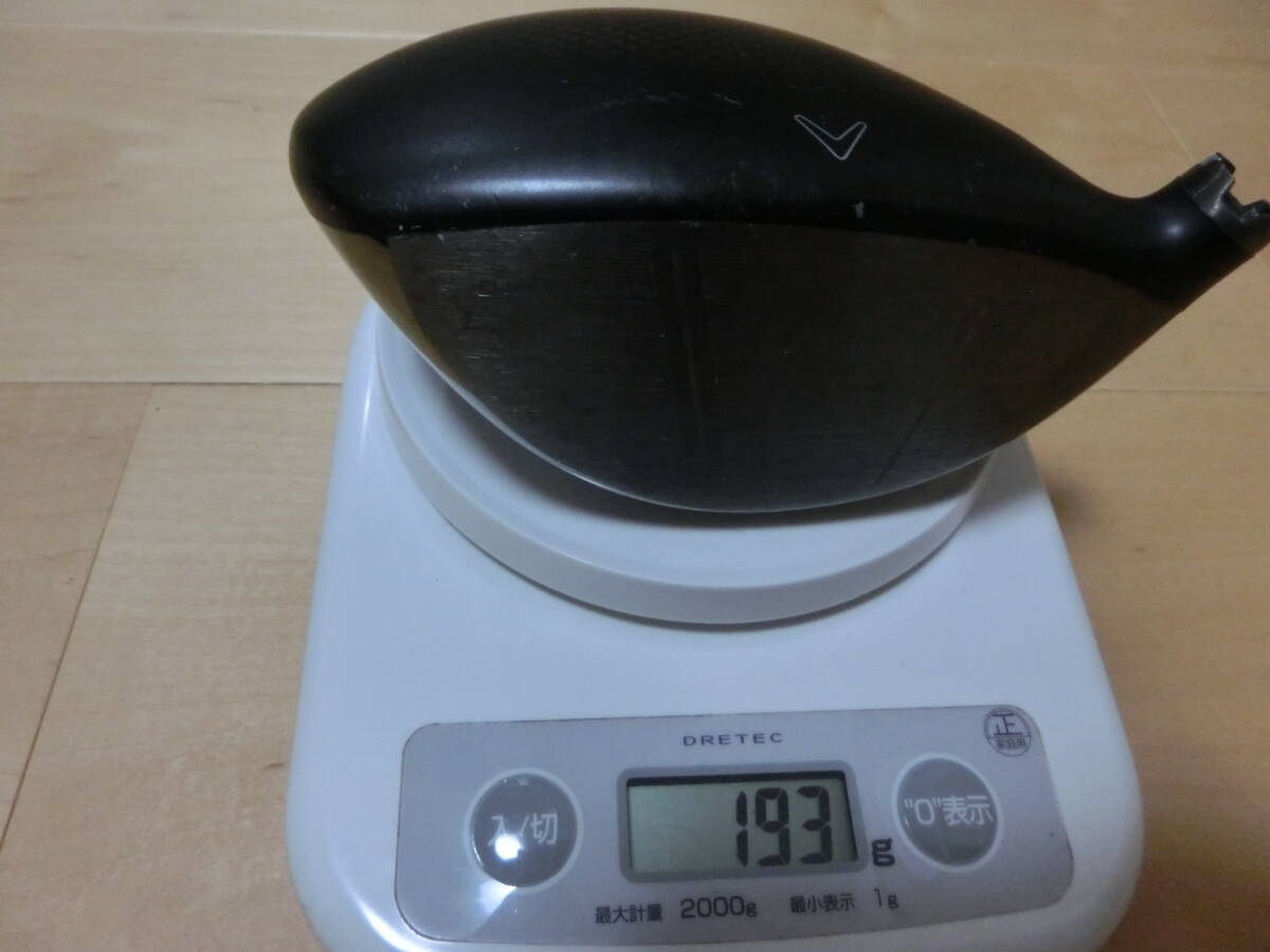 キャロウエイ ROGUE ST MAX LS 9.0° 1W ヘッドのみ　ヘッドカバー付き 　Callaway ローグ マックス_画像8