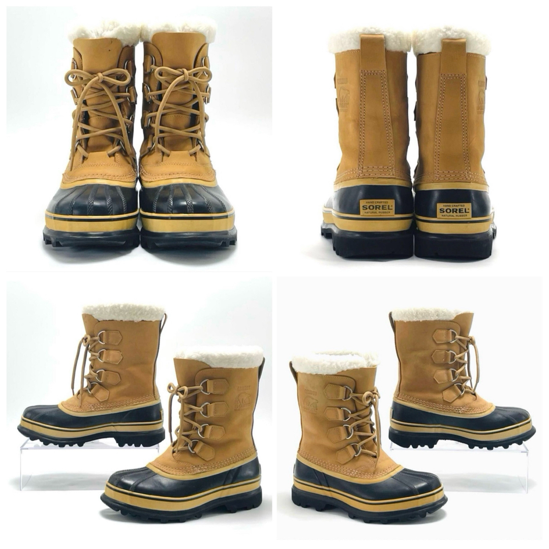 SOREL ソレル カリブー スノーブーツ ウインターブーツ 防水加工 ヌバックレザー NL1005-280 22.5cm レディース 防寒 ロングセラー _画像2