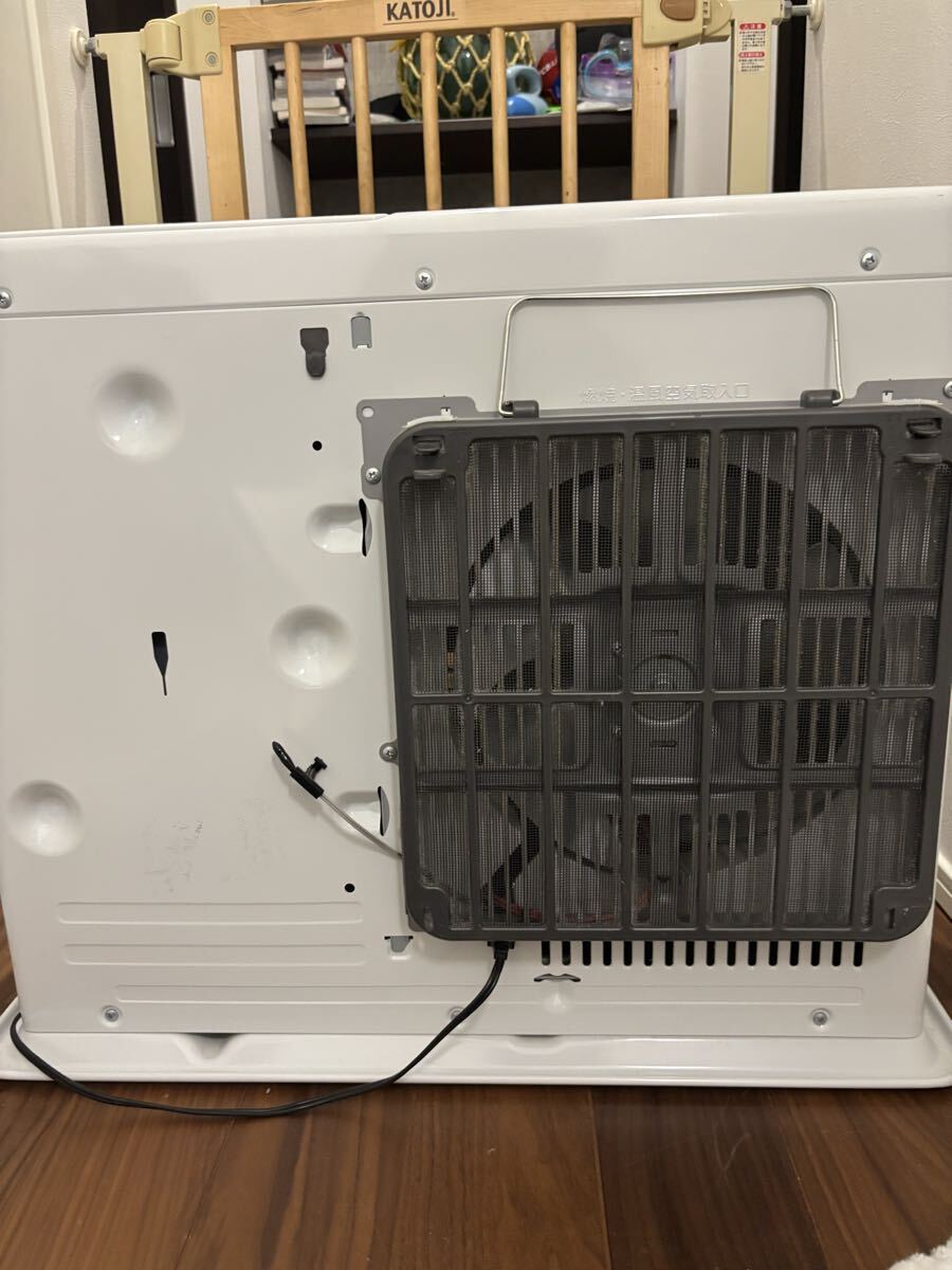 ファンヒーター　ダイニチ　大型ファンヒーター　型式: FW6718SDX DAINICHI 石油ファンヒーター 暖房器具 ホワイト　引き取り可_画像4