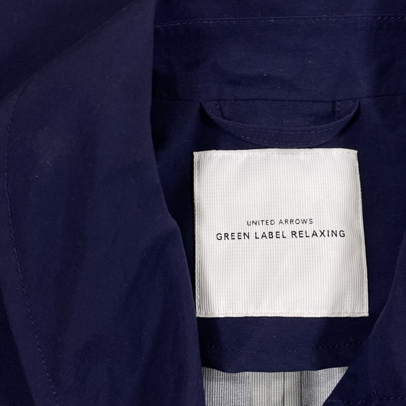 GREEN LABEL RELAXING/グリーンレーベルリラクシング/3レイヤー ショートステンカラーコート/ナイロンボンディング/_画像8