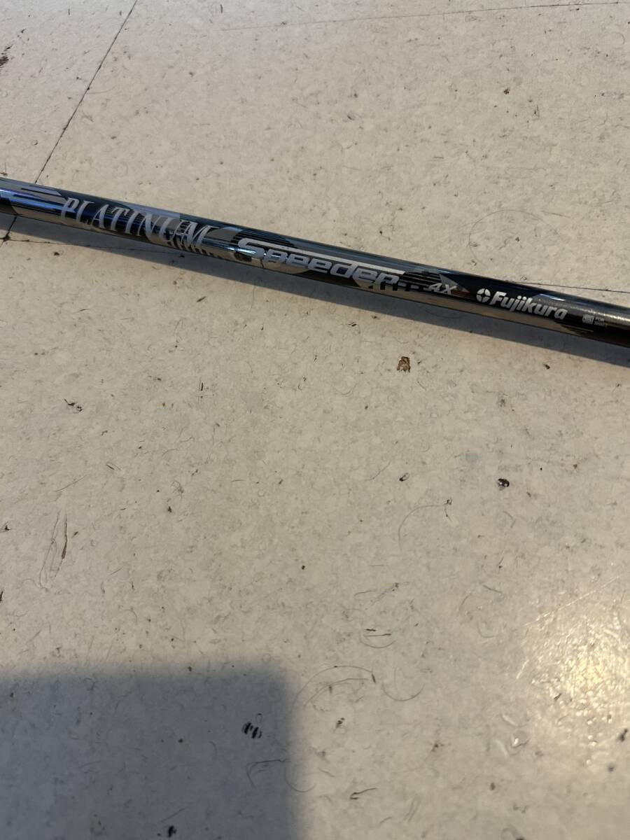 【状態まずまず・PINGスリーブ付】フジクラ　プラチナムスピーダー 4X PLATINUM SPEEDER_画像1