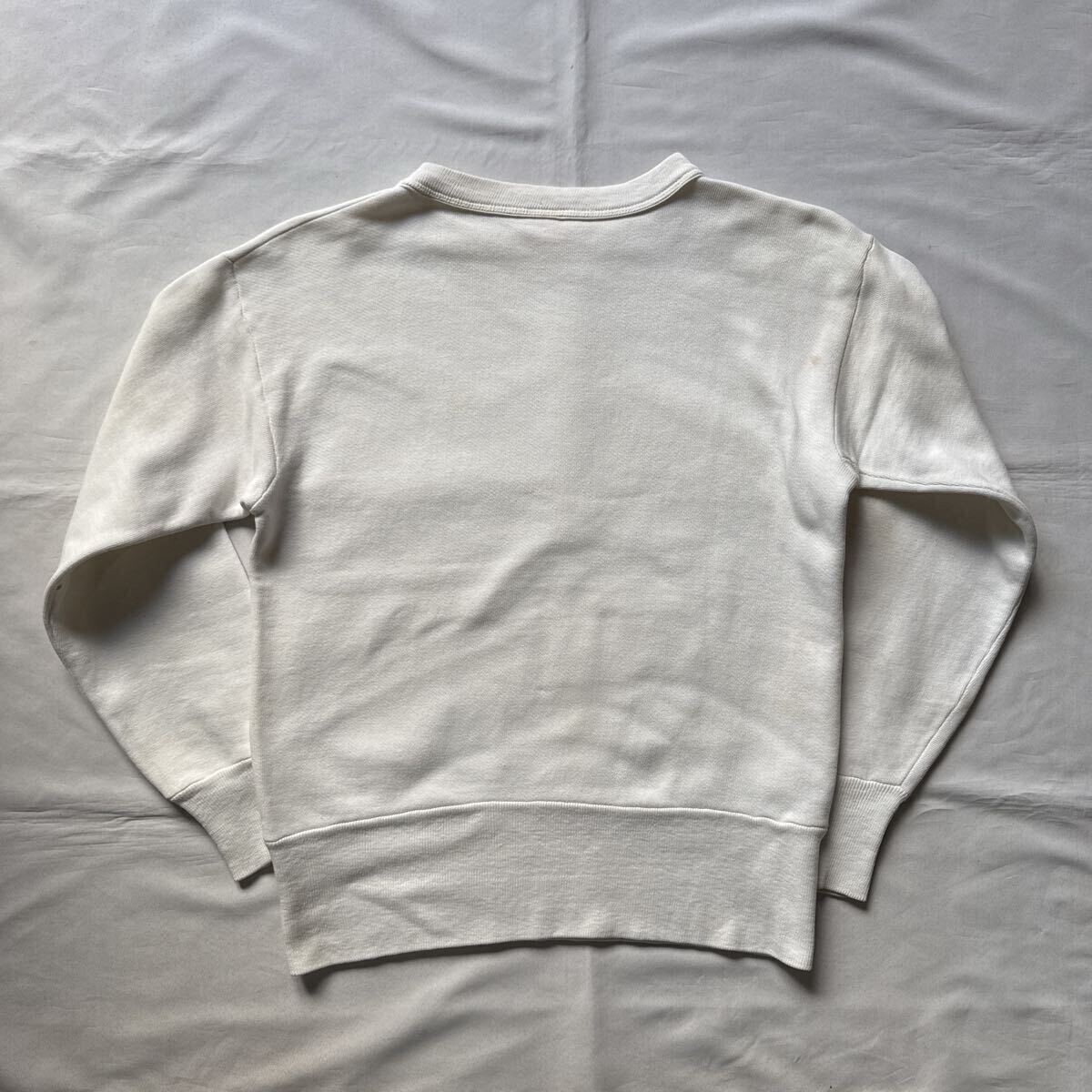 50s Healthknit BLANK SWEAT ヴィンテージ ビンテージ ヘルスニット 無地スウェット ブランクスウェット リブ長 アメカジ 40s 送料無料_画像3