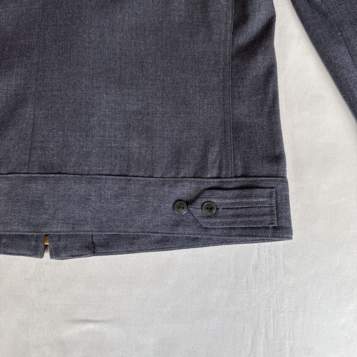 ~60s WHIPCORD WORK JACKET ヴィンテージ ビンテージ ウィップコード ワークジャケット 短丈 2ポケット 刺繍タグ アメカジ 50s 送料無料_画像8