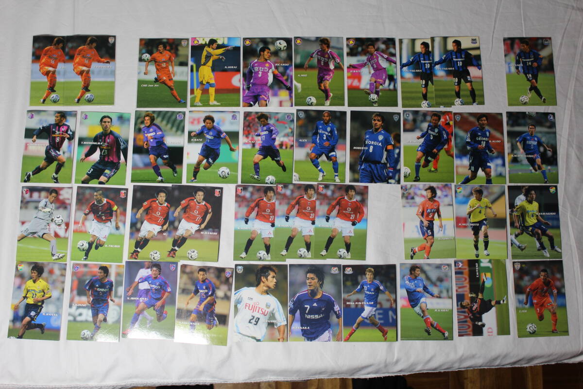 サッカーカード 2006 全281枚 カルビー261枚/J.LEAGUE PHOTOS 20枚  USED _画像3