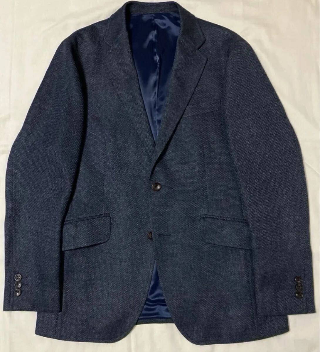TAKEO KIKUCHI テーラードジャケット 2B ネイビー Mサイズ_画像1