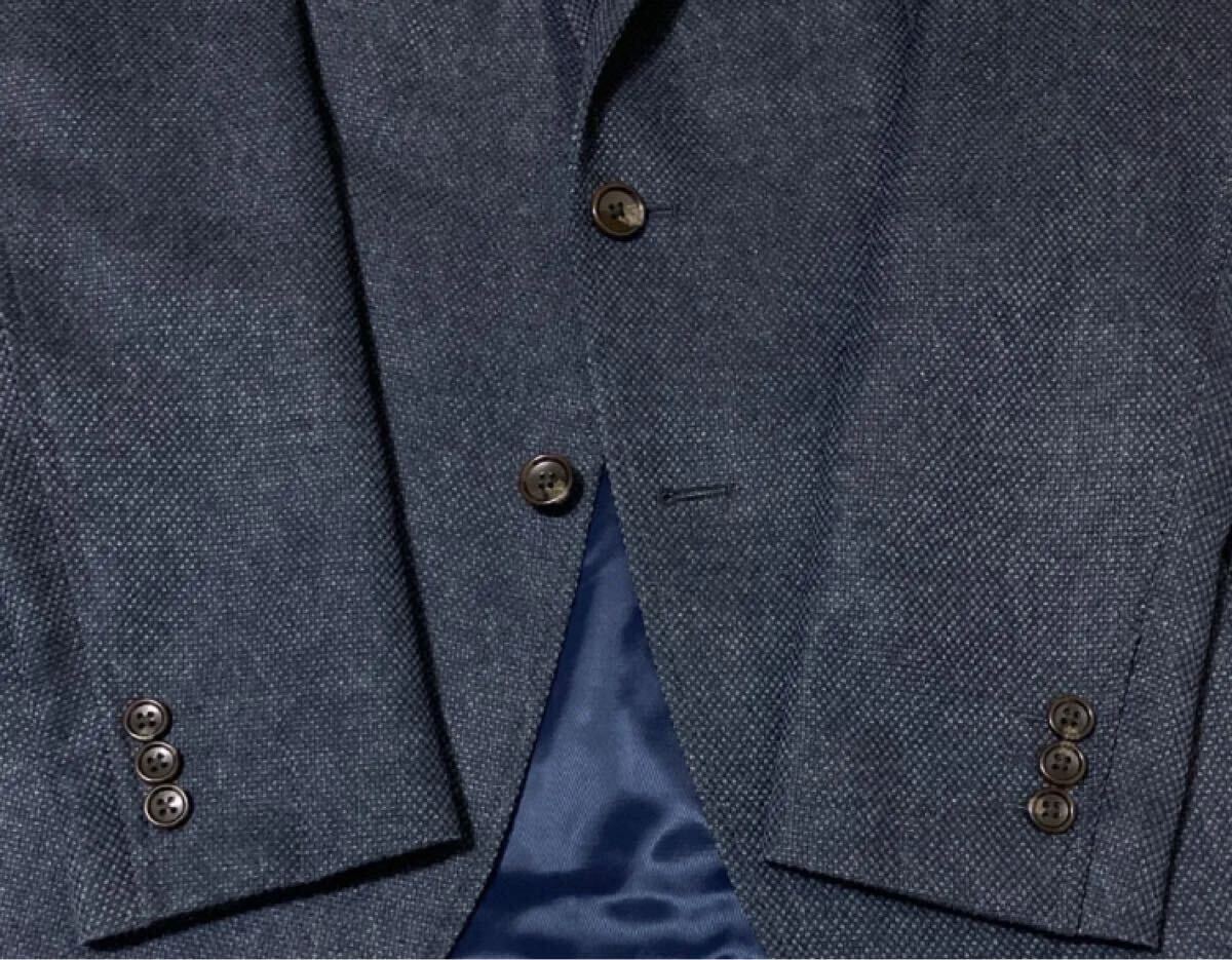TAKEO KIKUCHI テーラードジャケット 2B ネイビー Mサイズ_画像4